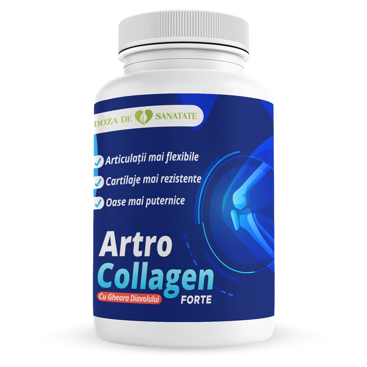 Supliment alimentar pentru articulatii Artro Colagen Forte Doza de Sanatate- 30 capsule