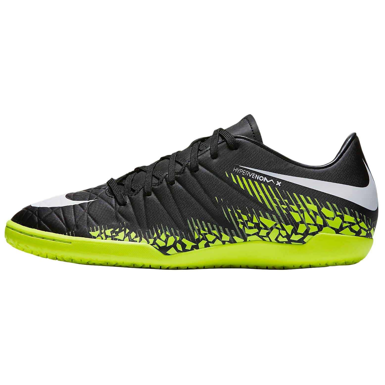 Ghete fotbal Nike Hypervenom Phelon II IC pentru barbati, Black