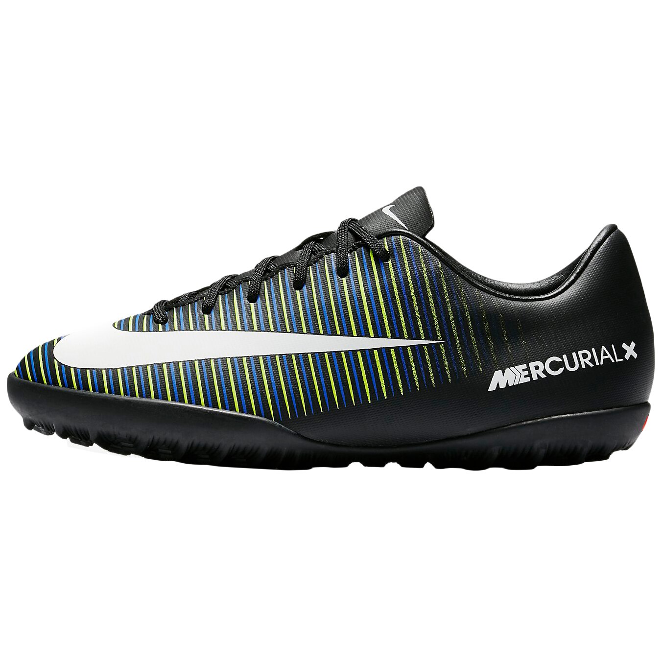Ghete fotbal Nike MercurialX Victory VI TF pentru copii, Black