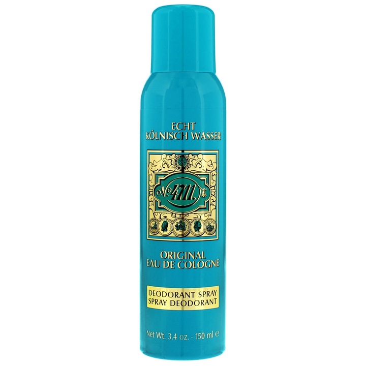 Дезодорант за мъже Maurer & Wirtz 4711 Cologne, 150 мл