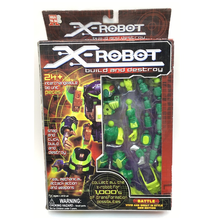 Робот конструктор Chippo Трансформер- X-Robot, 24 части, 2284309
