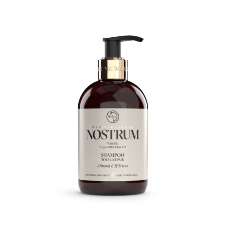 Mediterraneum Nostrum Via Wellness sampon reparator Migdale & Hibiscus - 300 ml