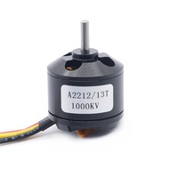 Motor electric Brushless Outrunner A2212/ 1400 KV, D28xL25mm, pentru aeromodele, navomodele si drone