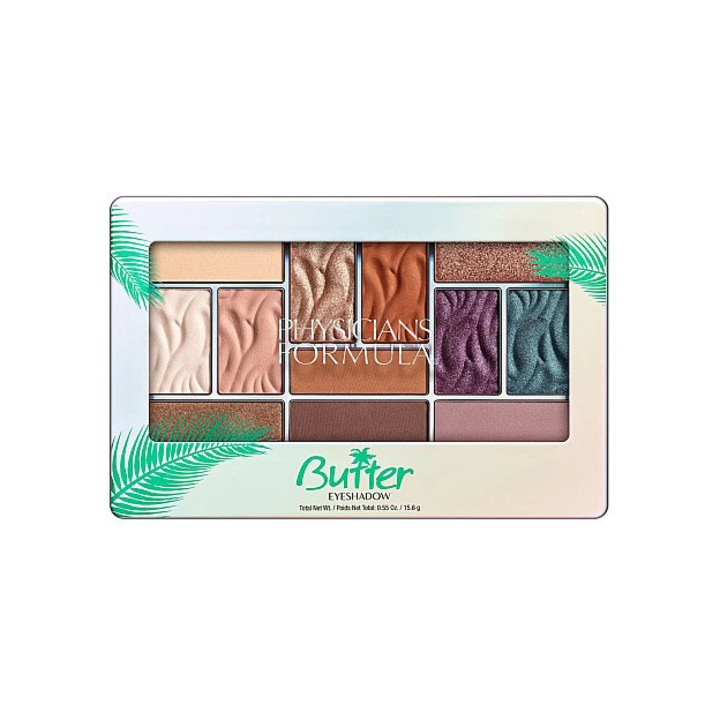 Paleta farduri ButterEyeshadow, Physicians Formula Tropical Days, 15,6g