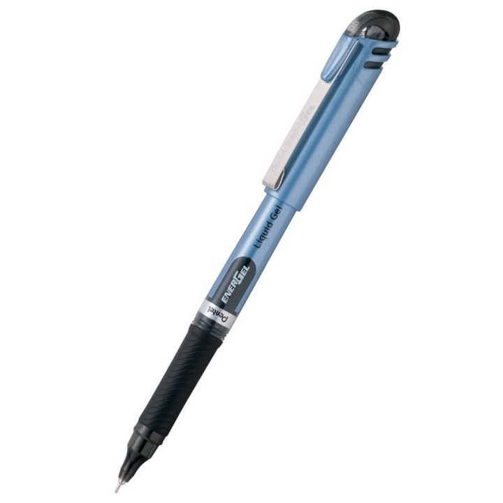 Гел химикалка Pentel Energel, Черен, Връх 0,5 мм