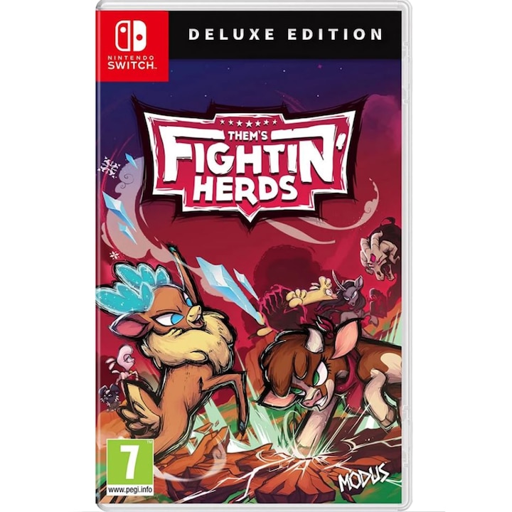 ΠΠ³ΡΠ° MAXIMUM GAMES Them's Fightin' Herds Deluxe ΠΈΠ·Π΄Π°Π½ΠΈΠ΅, Π·Π° Nintendo Switch