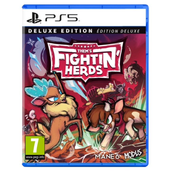 Them's Fightin' Herds Deluxe Edition Playstation 5 Játékszoftver