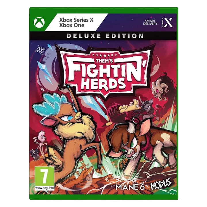 Them's Fightin' Herds Deluxe Edition Xbox One és Xbox Series X Játékszoftver