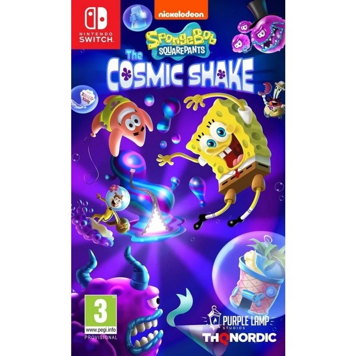 THQ NSWS SpongeBob SquarePants Cosmic Shake