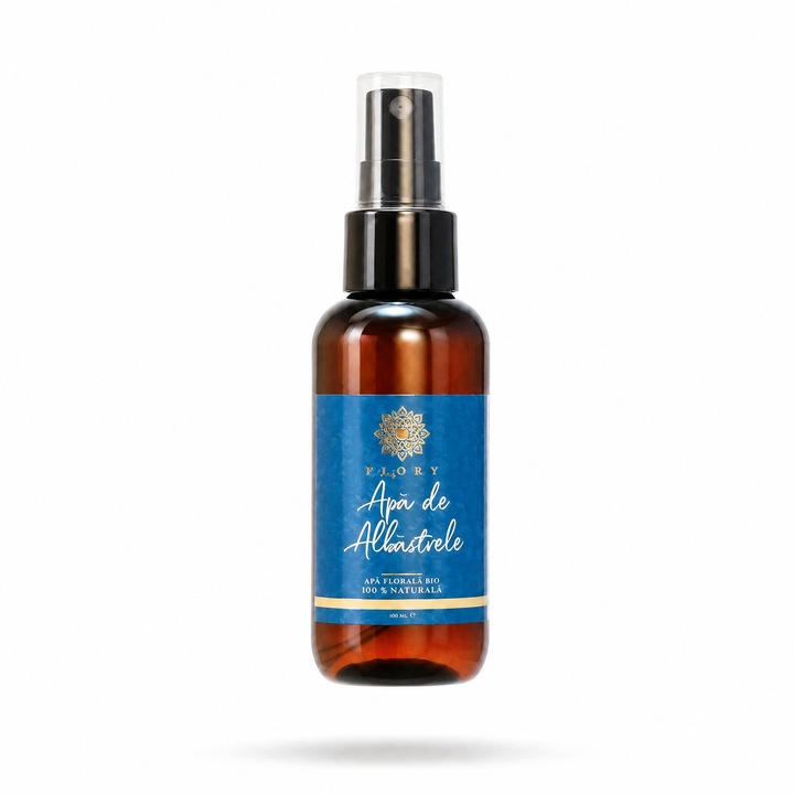 Apa florala de Albastrele Bio 100 ml, Flory