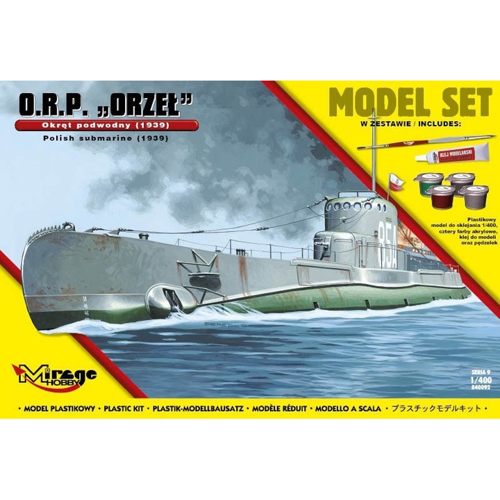 ORP "ORZEŁ" lengyel tengeralattjáró 1939