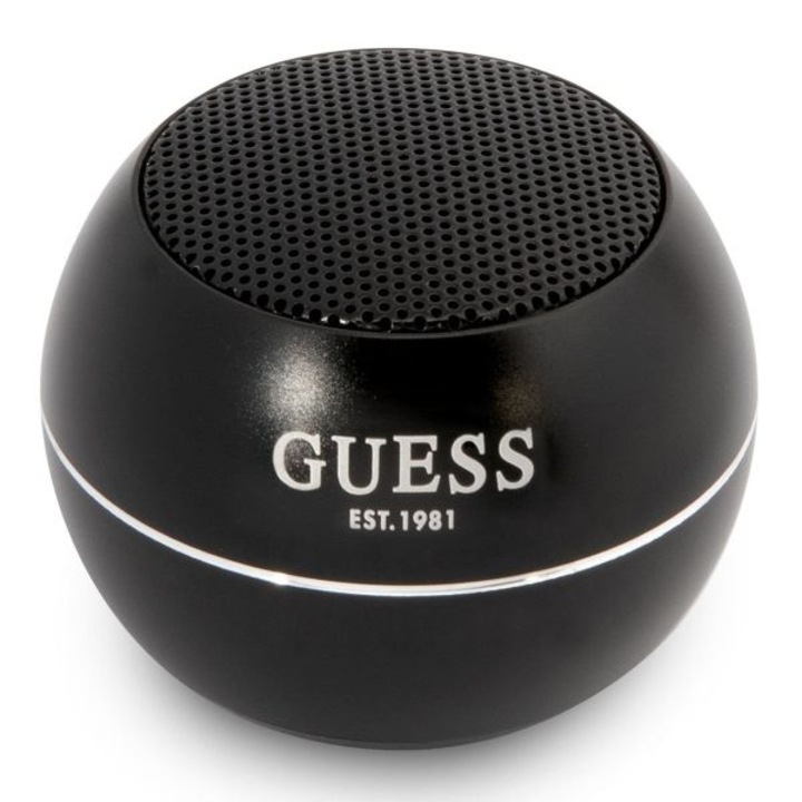 Портативна тонколона Guess Mini Bluetooth Speaker, 3W, Автономия 4 часа, Черна