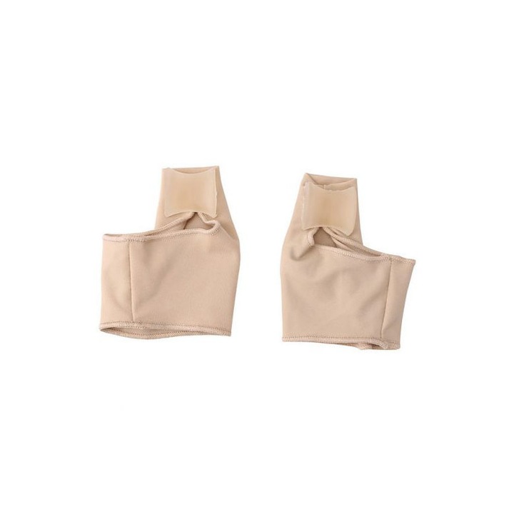 2 db-os ortopédiai készlet a ToeSupport tartókhoz, rugalmas és szilikonból, nude, Doty