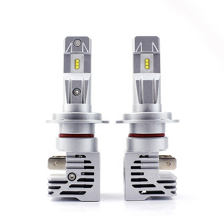 Kit 2 x Becuri LED H1 Flexzon, M3, 5000lm, 6500K, 12V 24V, 50W, Pentru Masina, Motocicleta, Camoiane