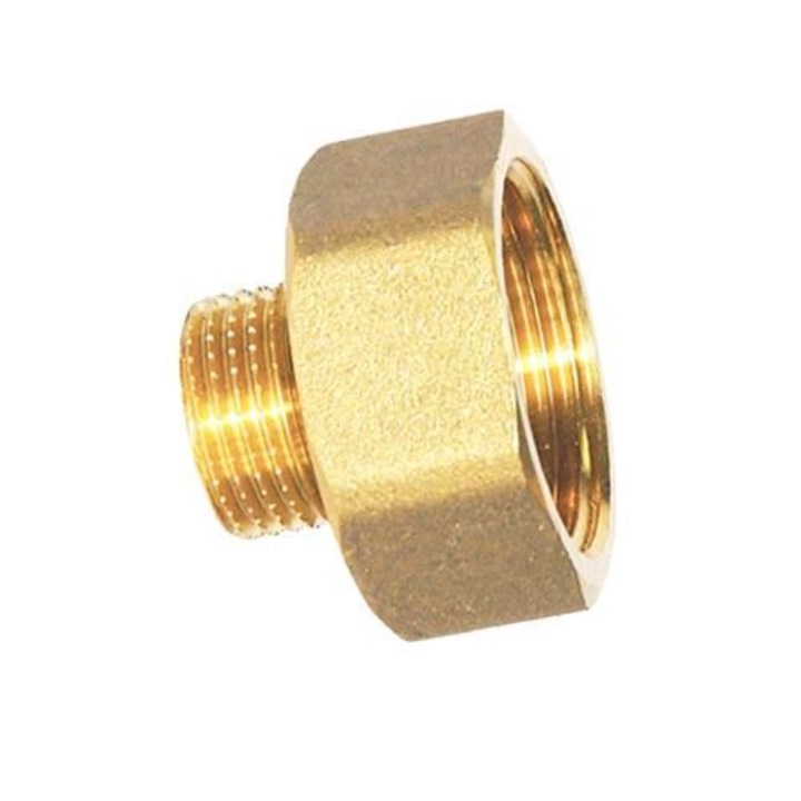 Set reductie inversa din alama, 3/8-1/2, FI-FE, Raulconstruct, 5 bucati