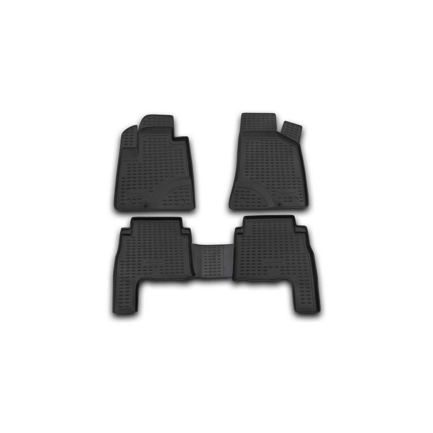 Set covorase auto Floor mats HYUNDAI Santa Fe 2006-2010, 4 buc.