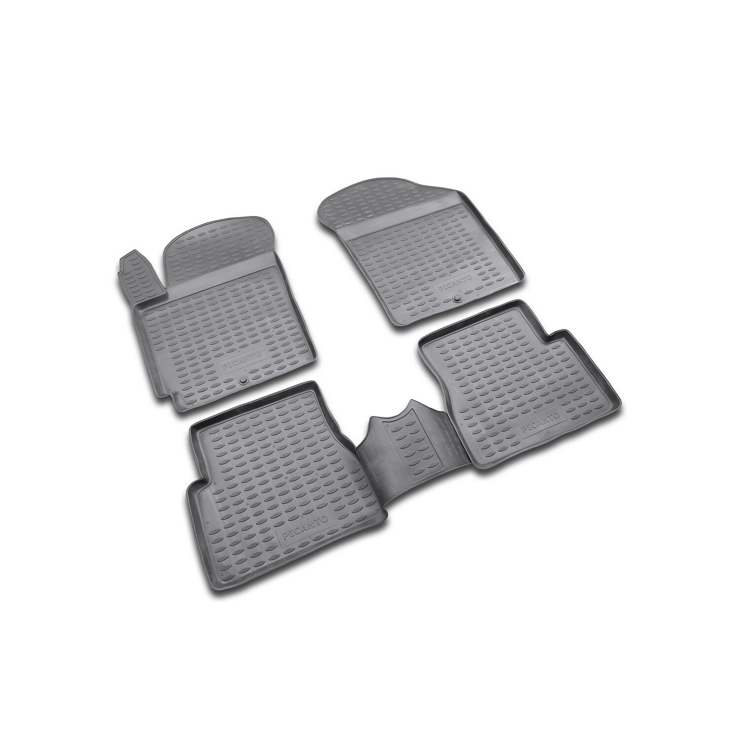 Set covorase auto Floor mats KIA Picanto 2004-, 4 buc.