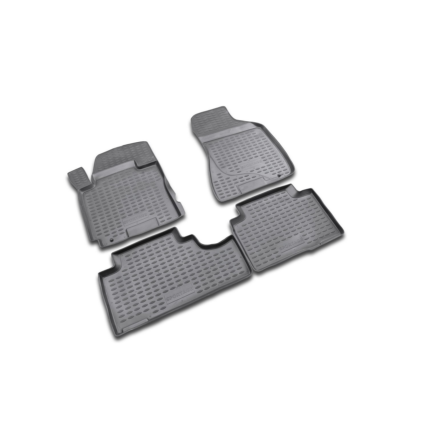 Set covorase auto Floor mats KIA Sportage 2006-, 4 buc.