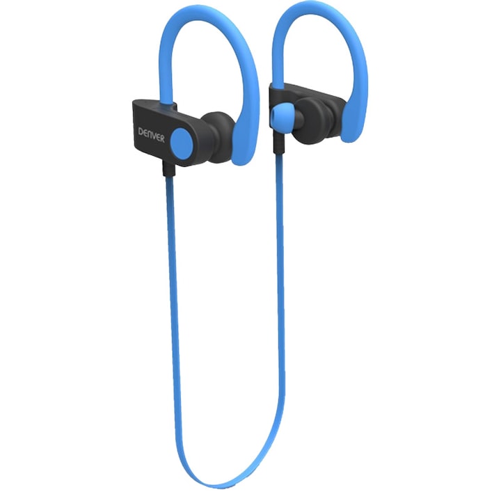 Сини безжични слушалки DENVER BTE-110