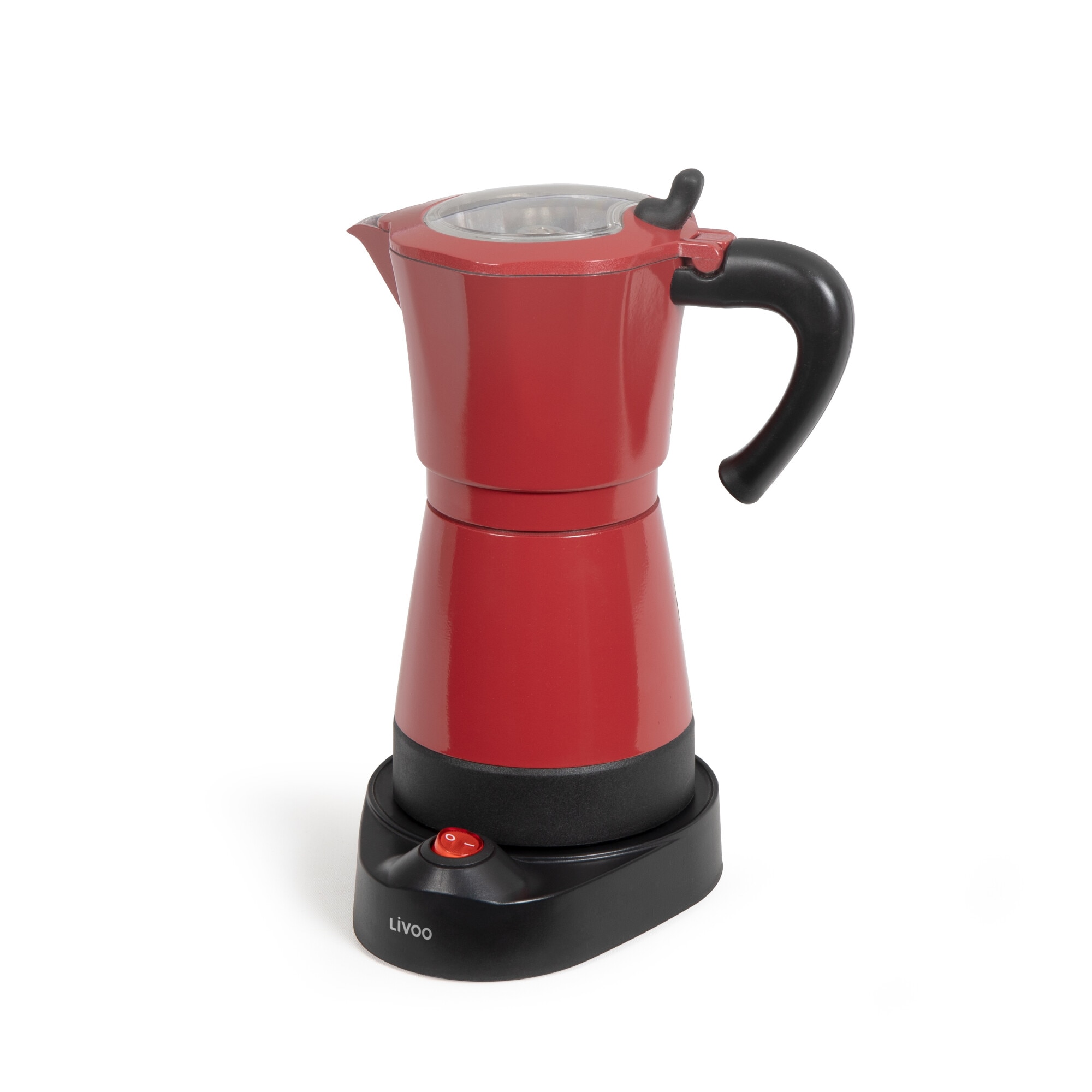 Cafetiera electrica pentru moka Livoo DOD117RC, Capacitate 300 ml