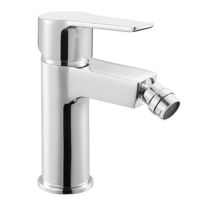 Baterie bideu, Celesta Aria, monocomanda 1000600, crom