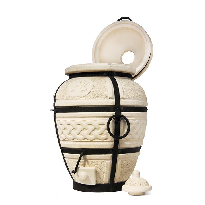 Фурна на дърва Tandyr Ataman с капак на панти, 95 л, 107 х 61 см