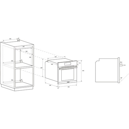 Cuptor incorporabil Haier HWO60SM6T5BH, Electric, 70 l, Autocuratare catalitica, Clasa A+, Conectivitate wi-fi, interfata I-Touch, Ghidaj telescopic, Softclose, Sticla neagra