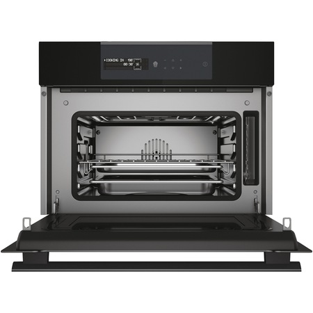 Cuptor compact incorporabil Haier HWO45NM6SXB1, Electric, 34 l, Curatare hidrolitica, Clasa A++, Grill, Interfata I-Message, Negru