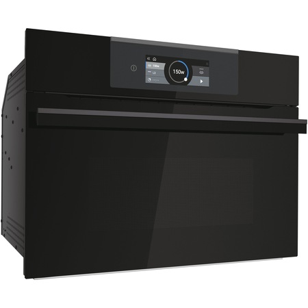 Cuptor compact incorporabil Haier HWO45NB6T0B1, Electric, 34 l, Functie microunde, Grill, Interfata I-Touch, Negru
