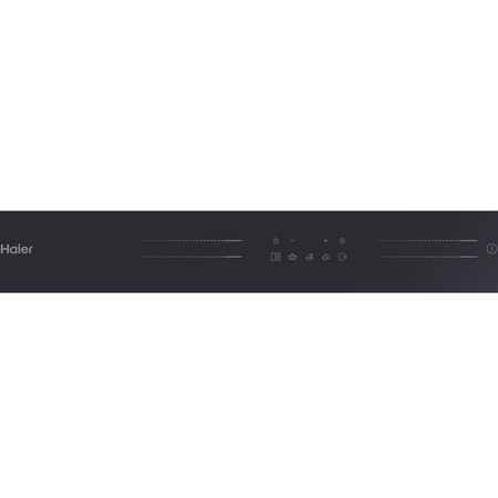 Plita incorporabila Haier HAMTSJ86MC/1, Inductie, 6 zone de gatit, Control tactil multislider, Indicator de caldura reziduala, Multizone, Timmer, Booster, Conectivitate wi-fi/ hOn app, 80 cm, Negru