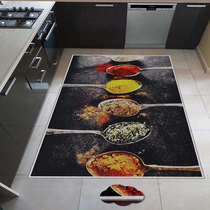 Кухненски килим Oyo Concept с дигитален печат и тъкана основа Lomento, 100x150 см