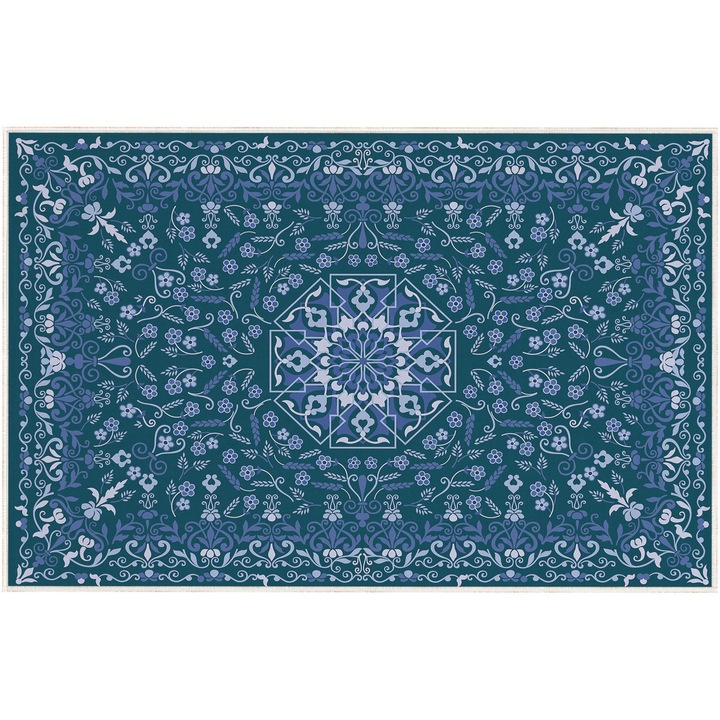 Covor Oyo Concept cu print digital baza tesuta Bomirt 140x220 cm