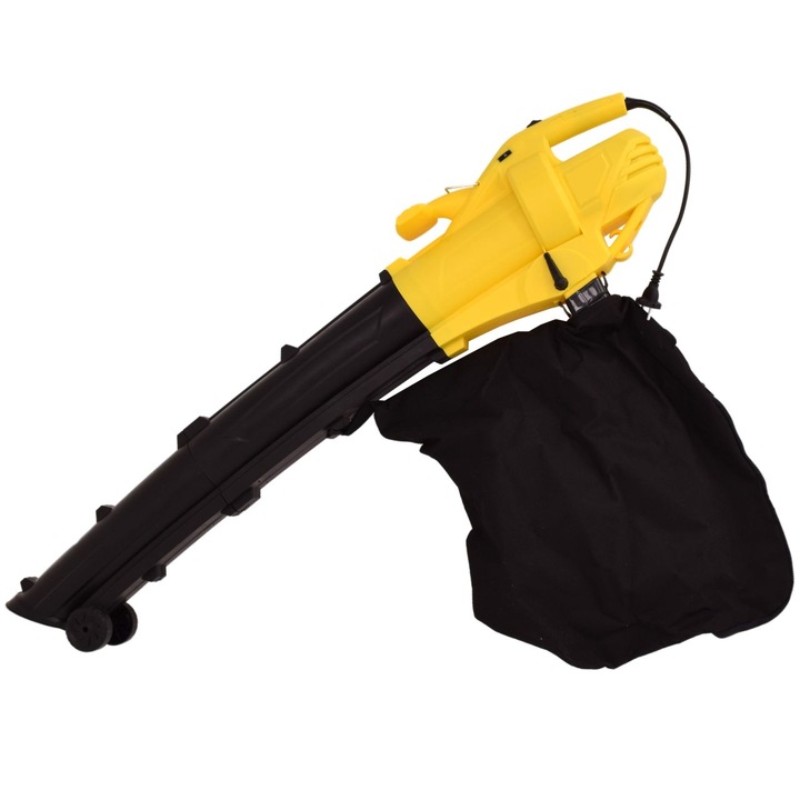 Levélporszívó 3 az 1-ben, Syntrox, 2600 W, 45 l, fekete/sárga