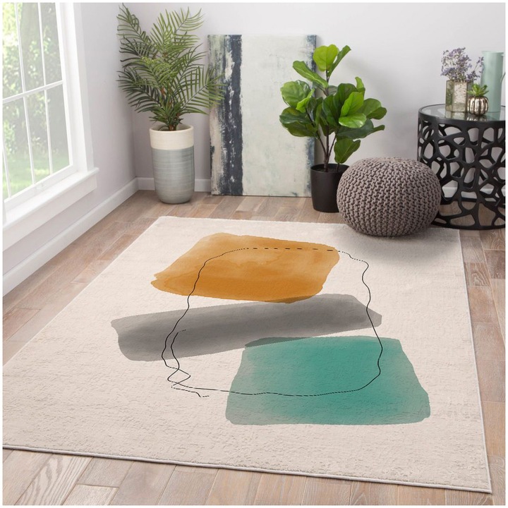 Covor Oyo Concept cu print digital baza tesuta Howank 180x280 cm