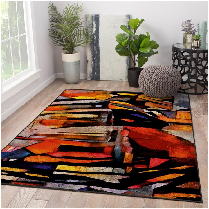 Covor Oyo Concept cu print digital baza tesuta Drasmer 100x140 cm