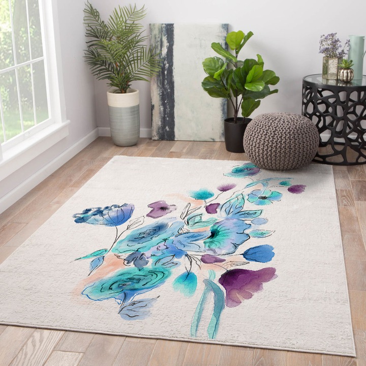 Covor Oyo Concept cu print digital baza tesuta Winter 180x280 cm