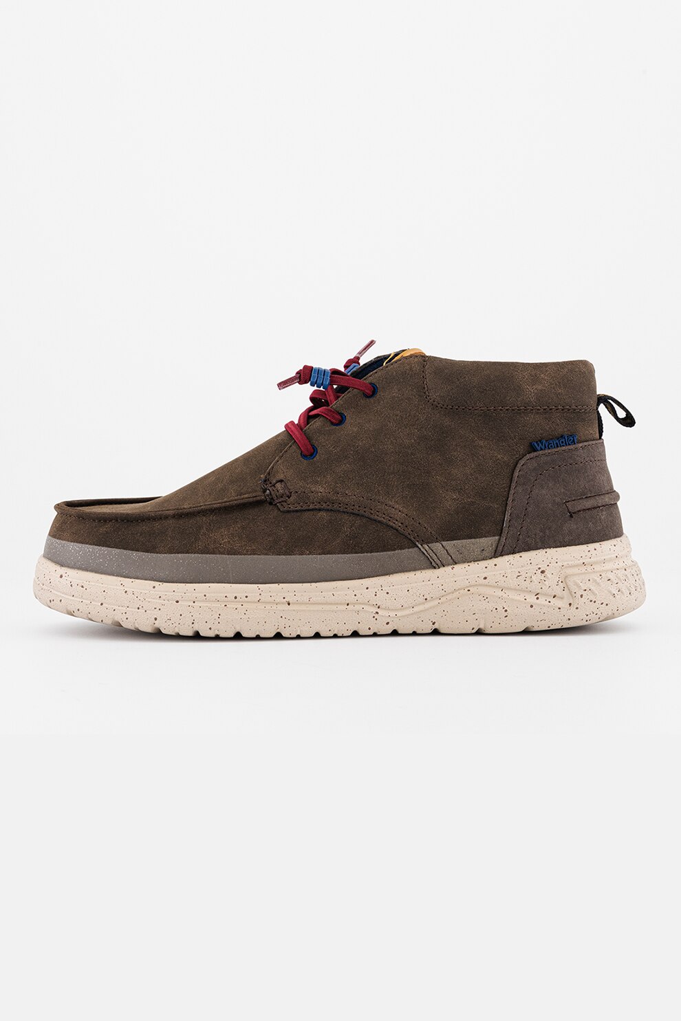 Wrangler, Ghete Chukka de piele nabuc, Maro, 40 - eMAG.ro