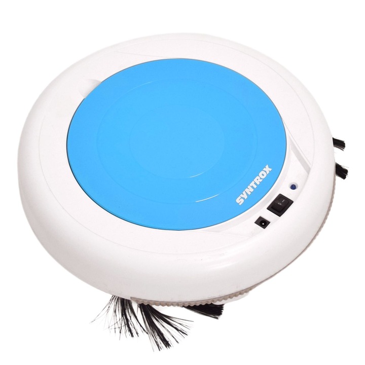 Syntrox Robotporszívó, 0,4 l, Fehér/Kék