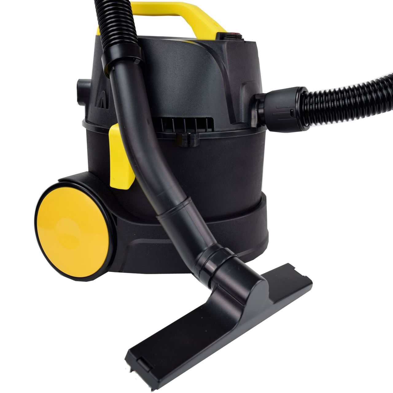 Aspirator umed si uscat, Syntrox, 6 l, Negru/Galben