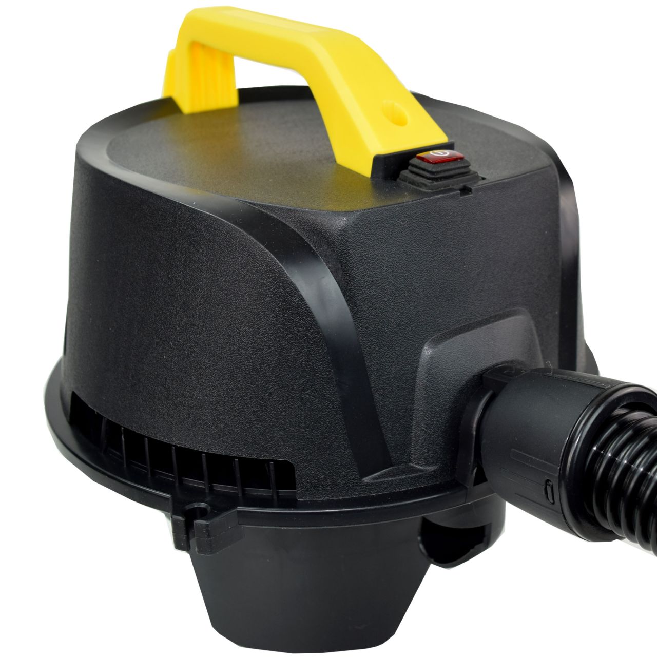 Aspirator umed si uscat, Syntrox, 6 l, Negru/Galben