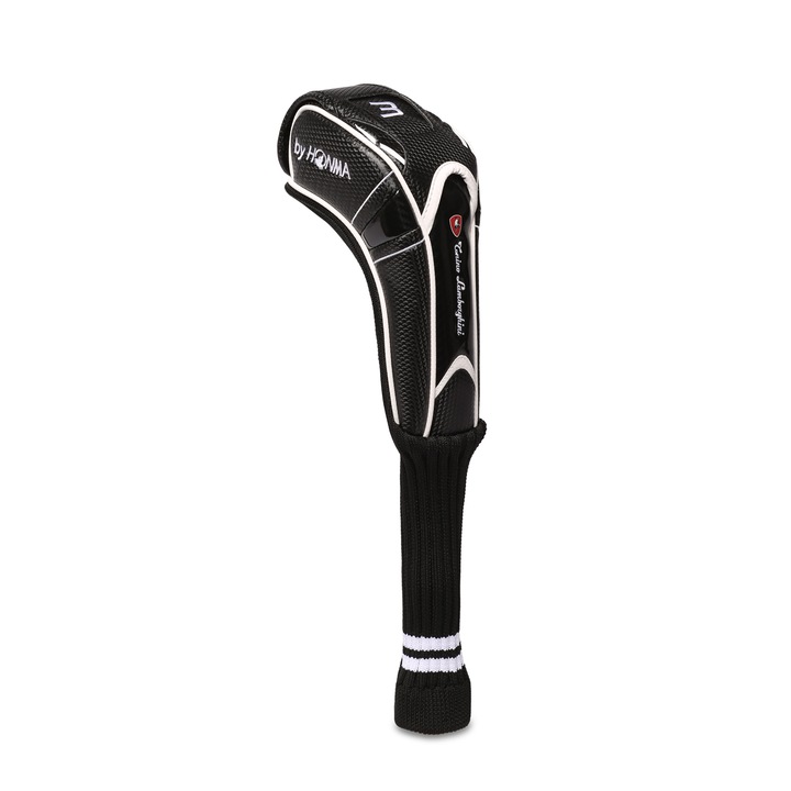 Husa maner crosa Tonino Lamborghini Club, Fairway, Piele ecologica, Negru