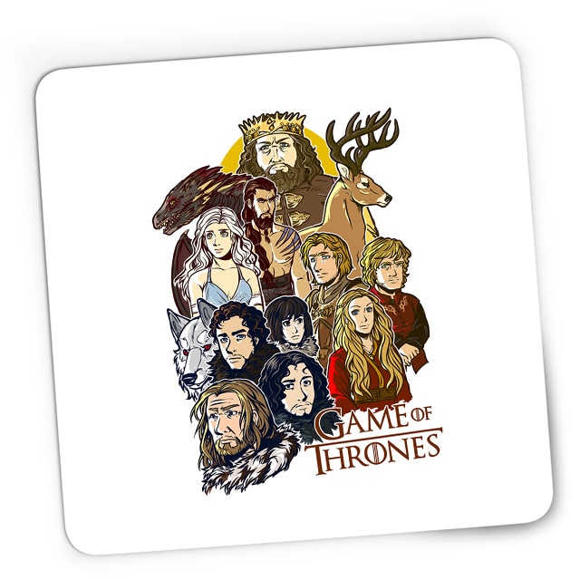 Gaming Egérpad Game of Thrones All Characters Cartoon Style, 21x19 cm ...
