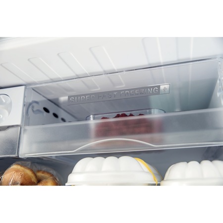 Frigider cu doua usi Whirlpool WT70E952X, 419 l, Total NoFrost, Tehnologia al 6-lea Simt, Display Digital, Clasa E, H 190 cm, Inox