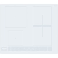 Plita incorporabila Hotpoint HB8460BNE/W, Inductie, 4 zone de gatire, 4 zone booster, Timer, Blocare acces copii, Power Management, Indicator incalzire reziduala, Alb