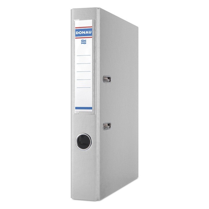 Biblioraft DONAU Master, Format A4, Carton/Polipropilena, 50x320x285 mm, Gri
