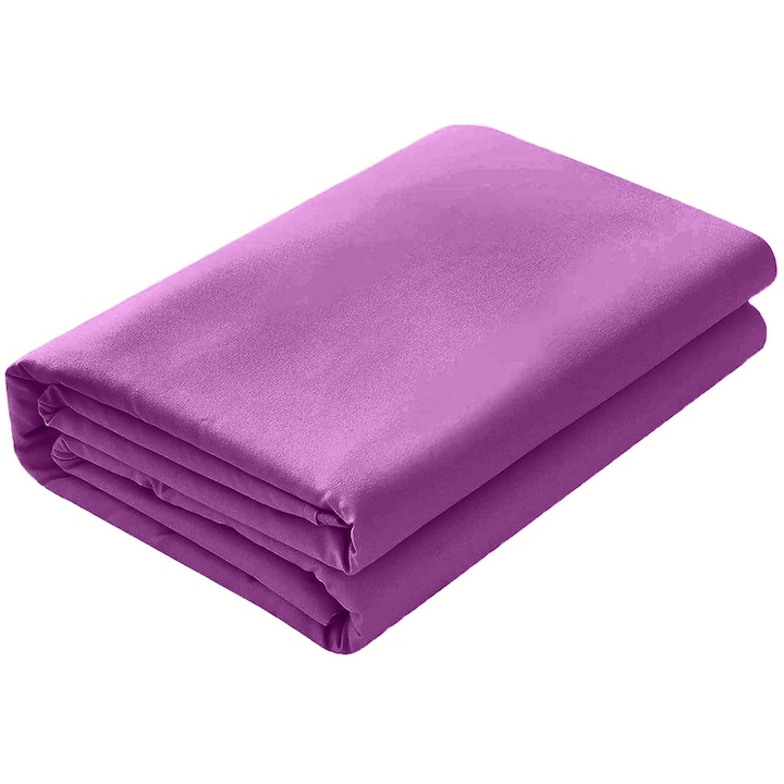 Ranforce 100% pamut lepedő, sűrűsége 120 g/m2, lila, 140/220 cm