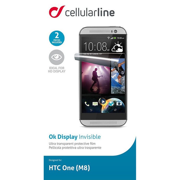 Предпазно фолио Cellular line за HTC ONE M8