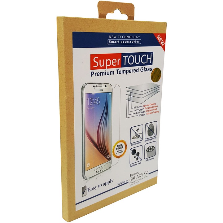 Стъклен протектор Super Touch Tempered Glass за Samsung S6