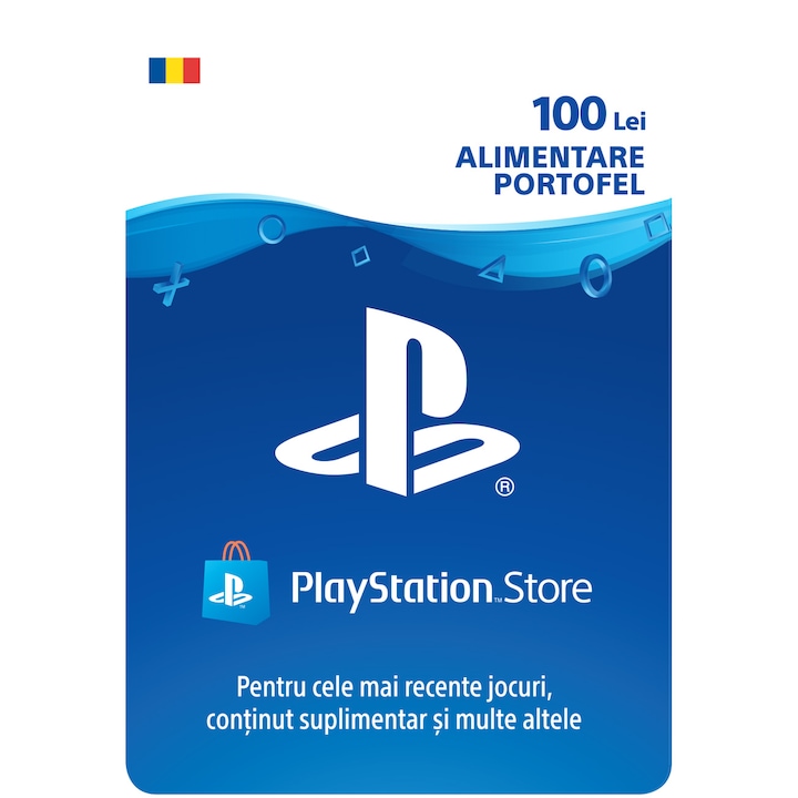 Карта Sony PlayStation Store 100 RON