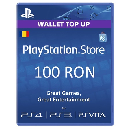 Card Sony Playstation Store 100 Ron Emag Ro